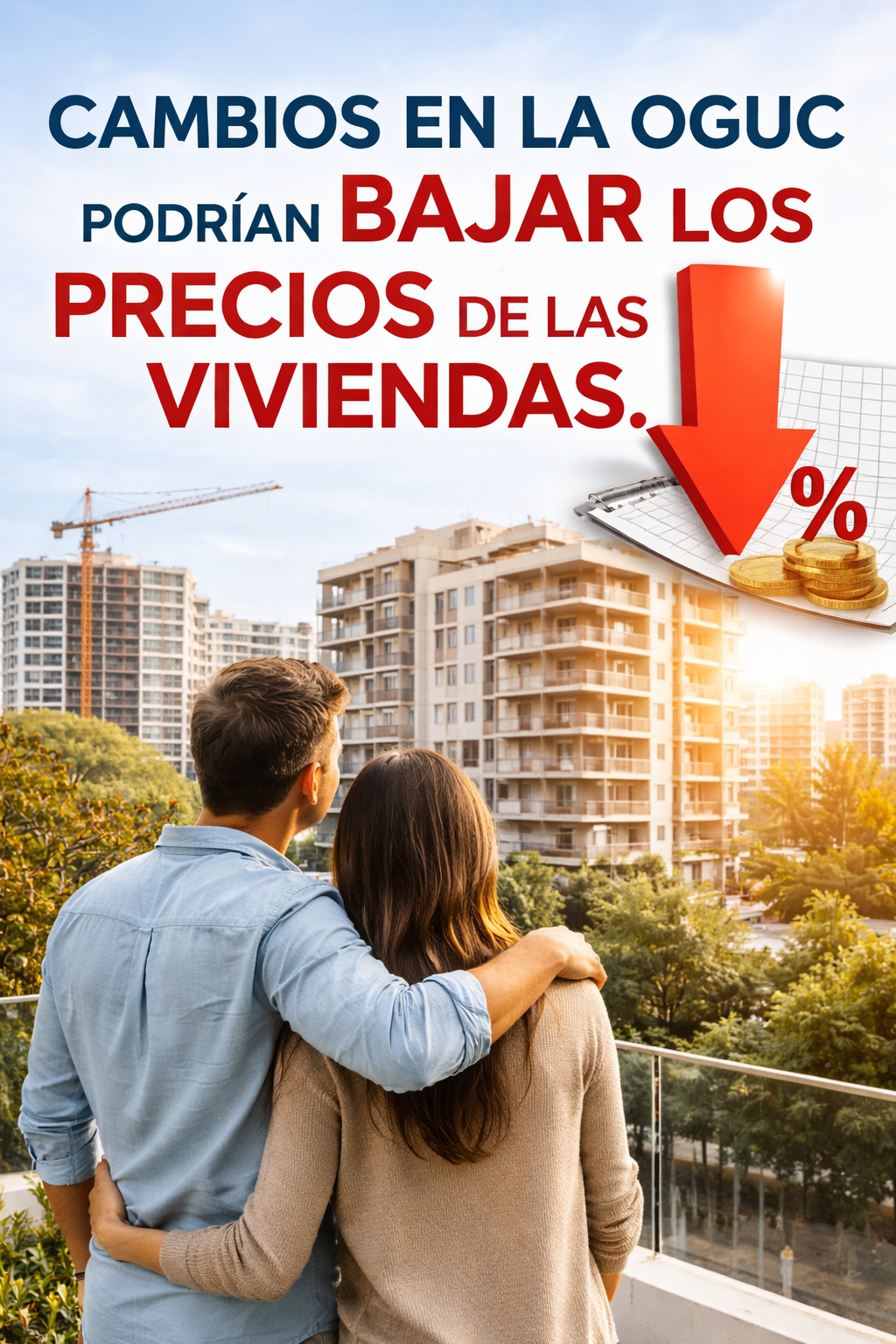 baja de precios de viviendas en Chile por cambios en la OGUC