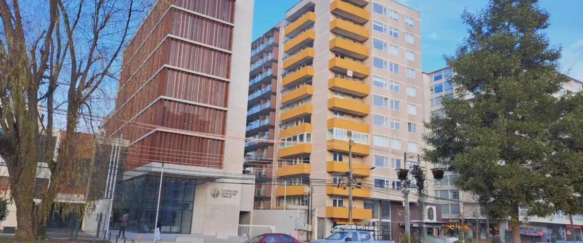 Departamento estudio amoblado en Arriendo. Av. Prieto norte 395. Temuco
