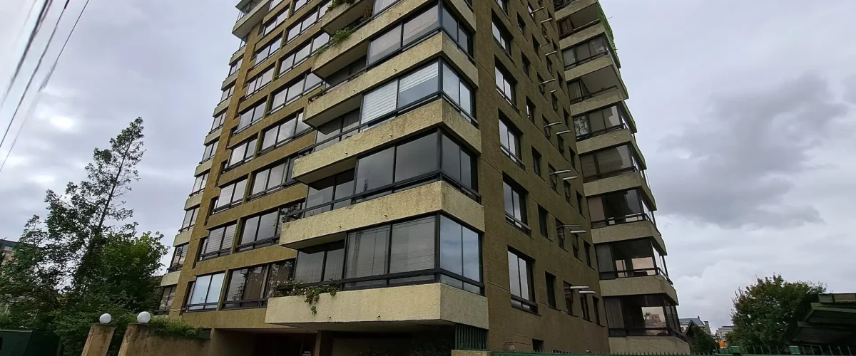 Vista general del edificio, departamento en venta Hochstetter 543. Temuco